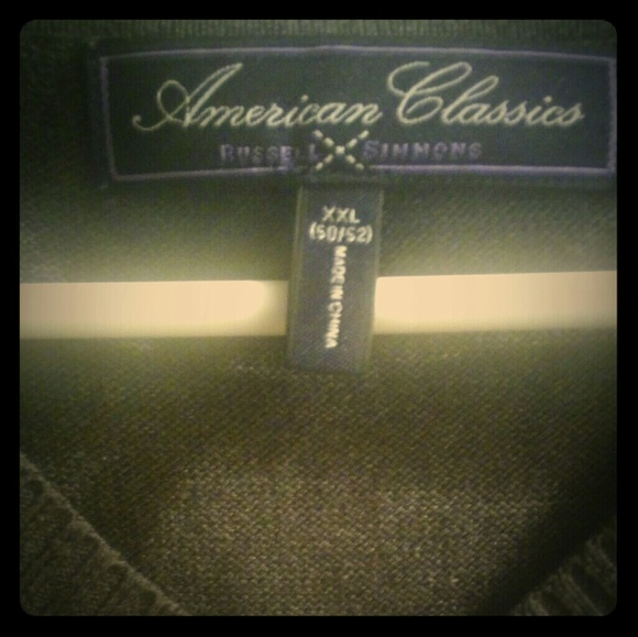 American Classics Black/Gray Pullover Vest - Picture 7 of 8